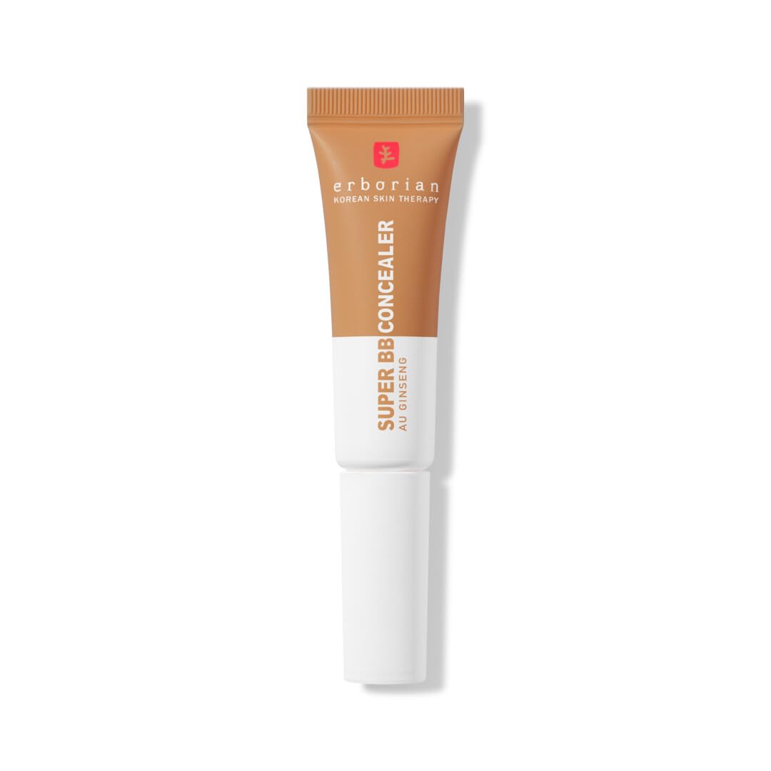 Erborian - Super BB CONCEALER - High coverage concealer enriched with Niacinamide and SPF 25 - Moisturizing eye corrector, natural finish - Korean Cosmetic