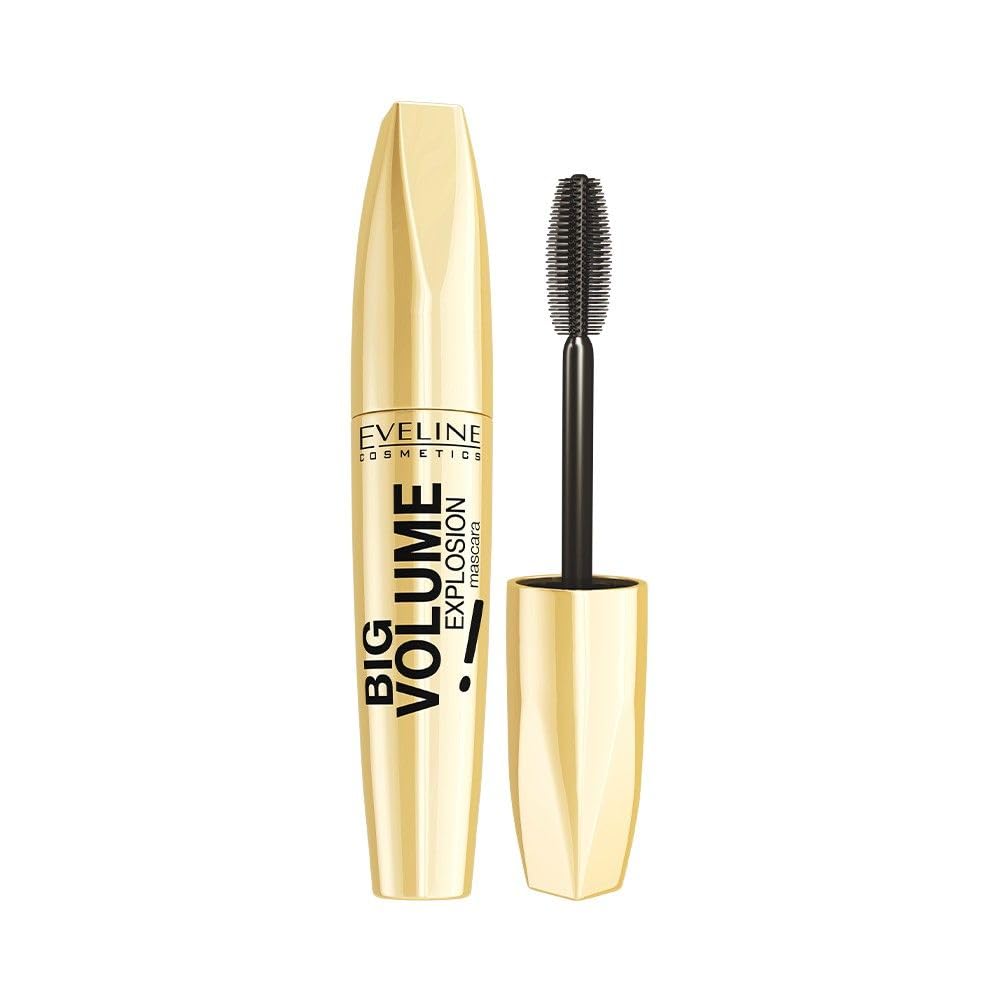 Eveline Cosmetics Volumix Fiberlast Eveline Cosmetics Mascara - Volumizing, Lifting & Separating 360° Effect with Fiberlast Formula