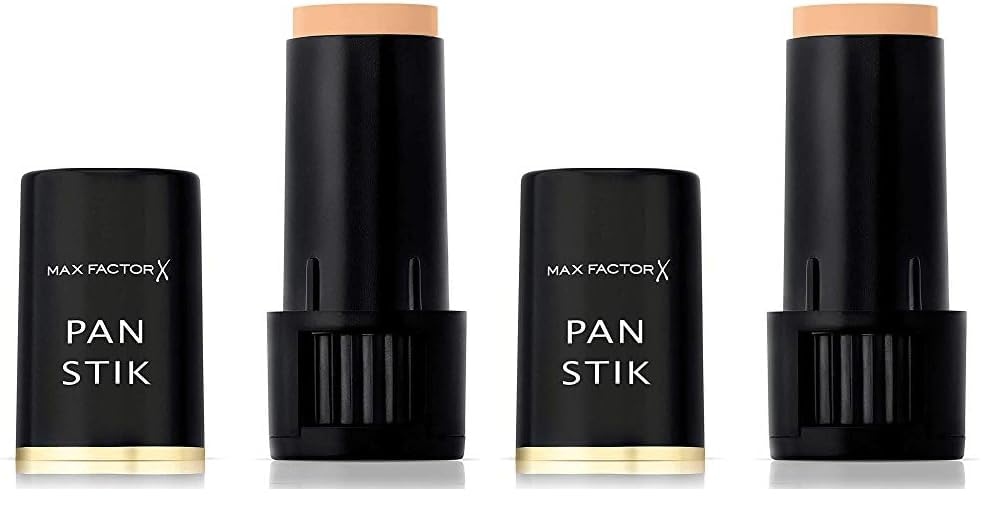 MAX FACTOR - Pan Stik Foundation - Rich Creamy Foundation, Smoothing Effect, Full Coverage, Dewy Skin Look - Normal To Dry Skin - 013 Nouveau Beige