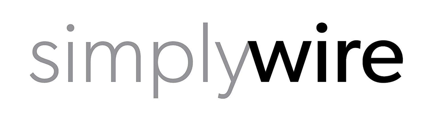 simplywire – Makeup Storage Organiser – Bathroom Caddy – White