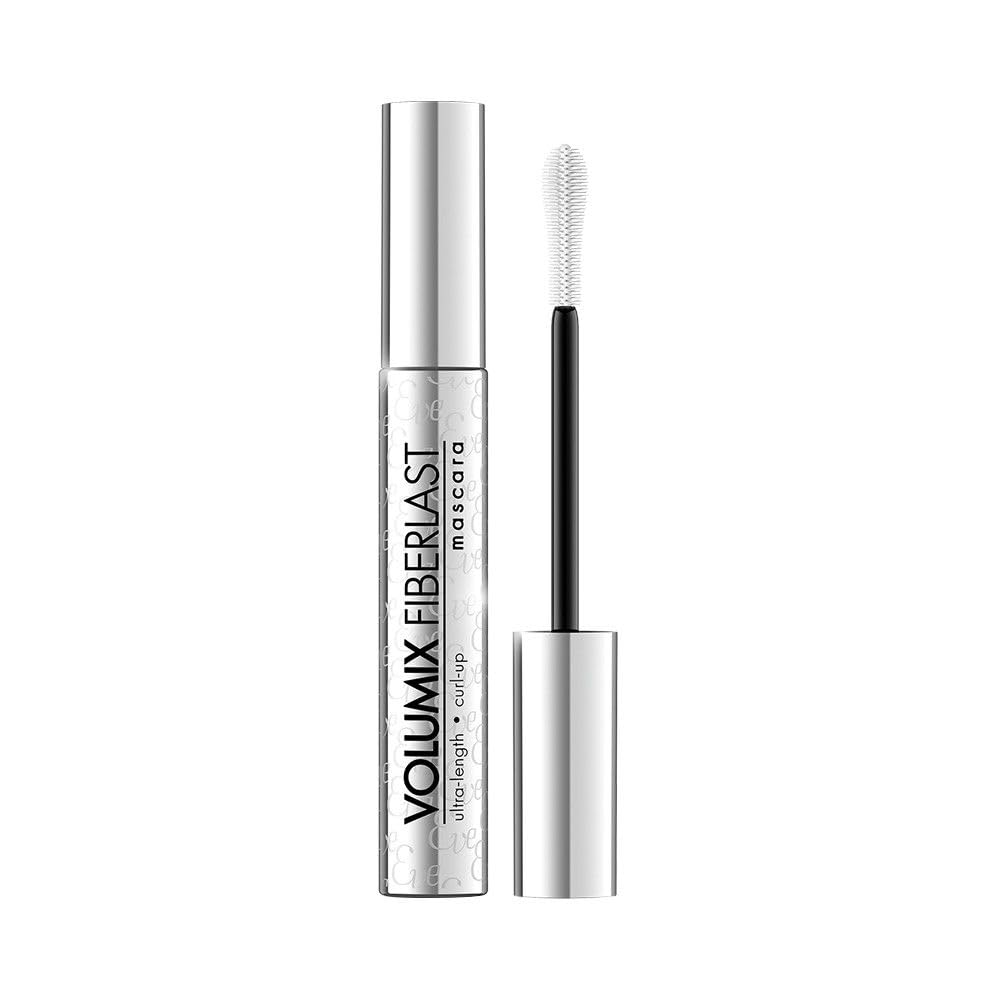 Eveline Cosmetics Volumix Fiberlast Eveline Cosmetics Mascara - Volumizing, Lifting & Separating 360° Effect with Fiberlast Formula