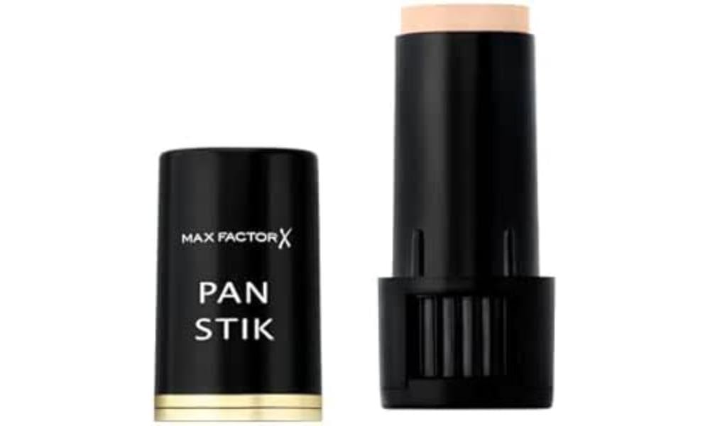 MAX FACTOR - Pan Stik Foundation - Rich Creamy Foundation, Smoothing Effect, Full Coverage, Dewy Skin Look - Normal To Dry Skin - 013 Nouveau Beige