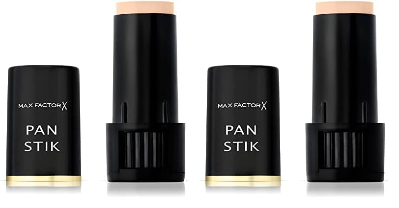 MAX FACTOR - Pan Stik Foundation - Rich Creamy Foundation, Smoothing Effect, Full Coverage, Dewy Skin Look - Normal To Dry Skin - 013 Nouveau Beige