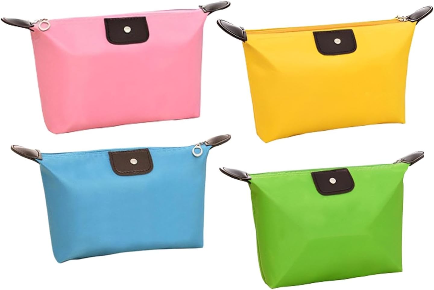 4 Pieces Travel Cosmetic Bag, Skin Care Product Storage Bag, Portable Cosmetic Bag, Women's Toiletry Bag, Foldable Bag