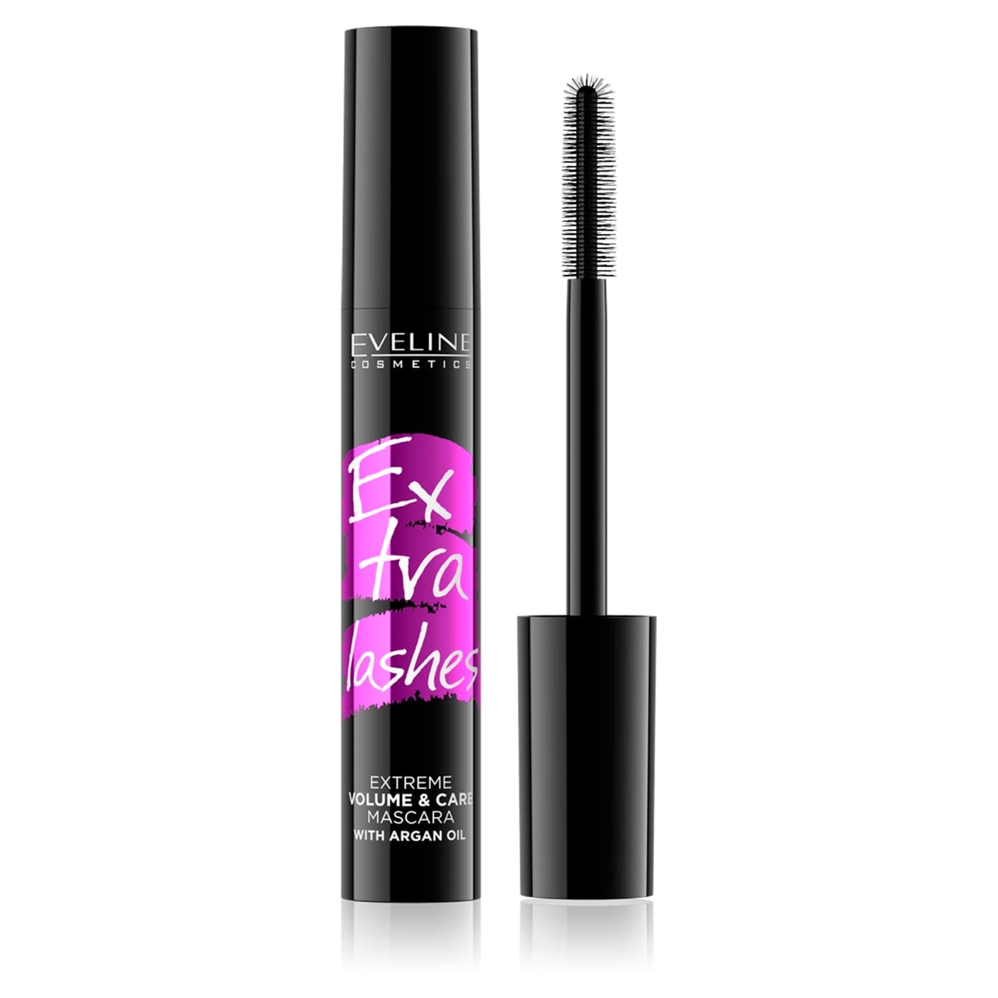 Eveline Cosmetics Volumix Fiberlast Eveline Cosmetics Mascara - Volumizing, Lifting & Separating 360° Effect with Fiberlast Formula