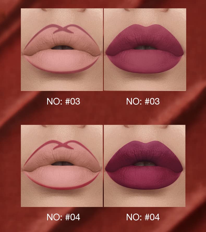 12 Pcs Hydrating Lip Oils + Lip Liner Pencil Combo Sets, Nude Lipliner Glass Lip Glosses Long Lasting Non-Fading Waterproof Lip Makeup Set Gift For Women