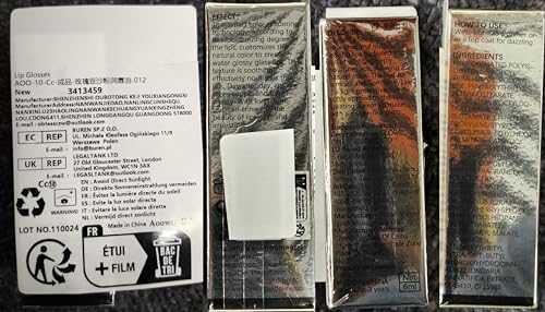 AOOWU Plumping Lip Oil Tinted, Moisturizing Lip Oil Long Lasting Nourishing Lip, Hydrating Lip Gloss Tint Lipstick for Women, Glitter Shine Liquid Lipstick, Lip Glaze Makeup Cosmetic