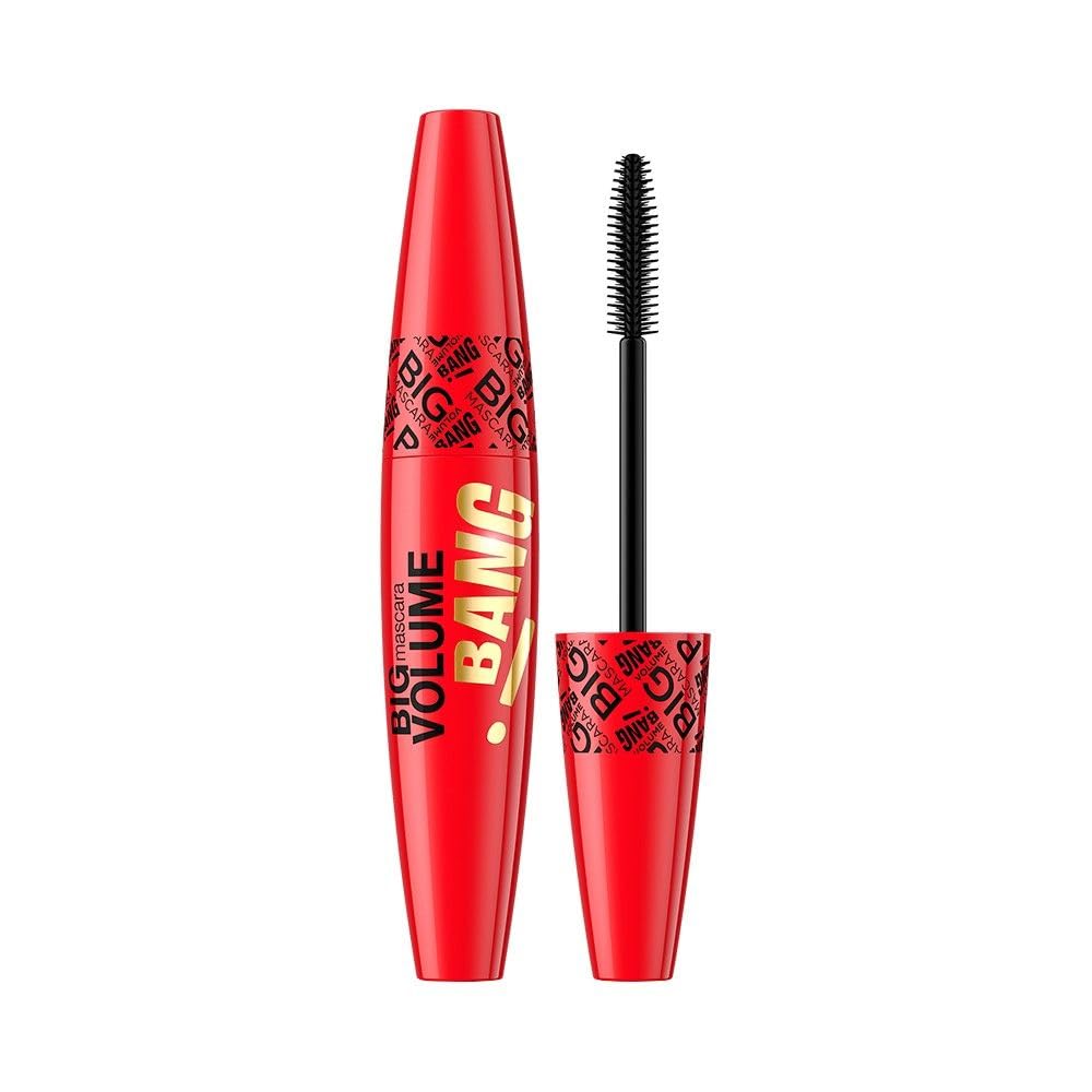 Eveline Cosmetics Volumix Fiberlast Eveline Cosmetics Mascara - Volumizing, Lifting & Separating 360° Effect with Fiberlast Formula