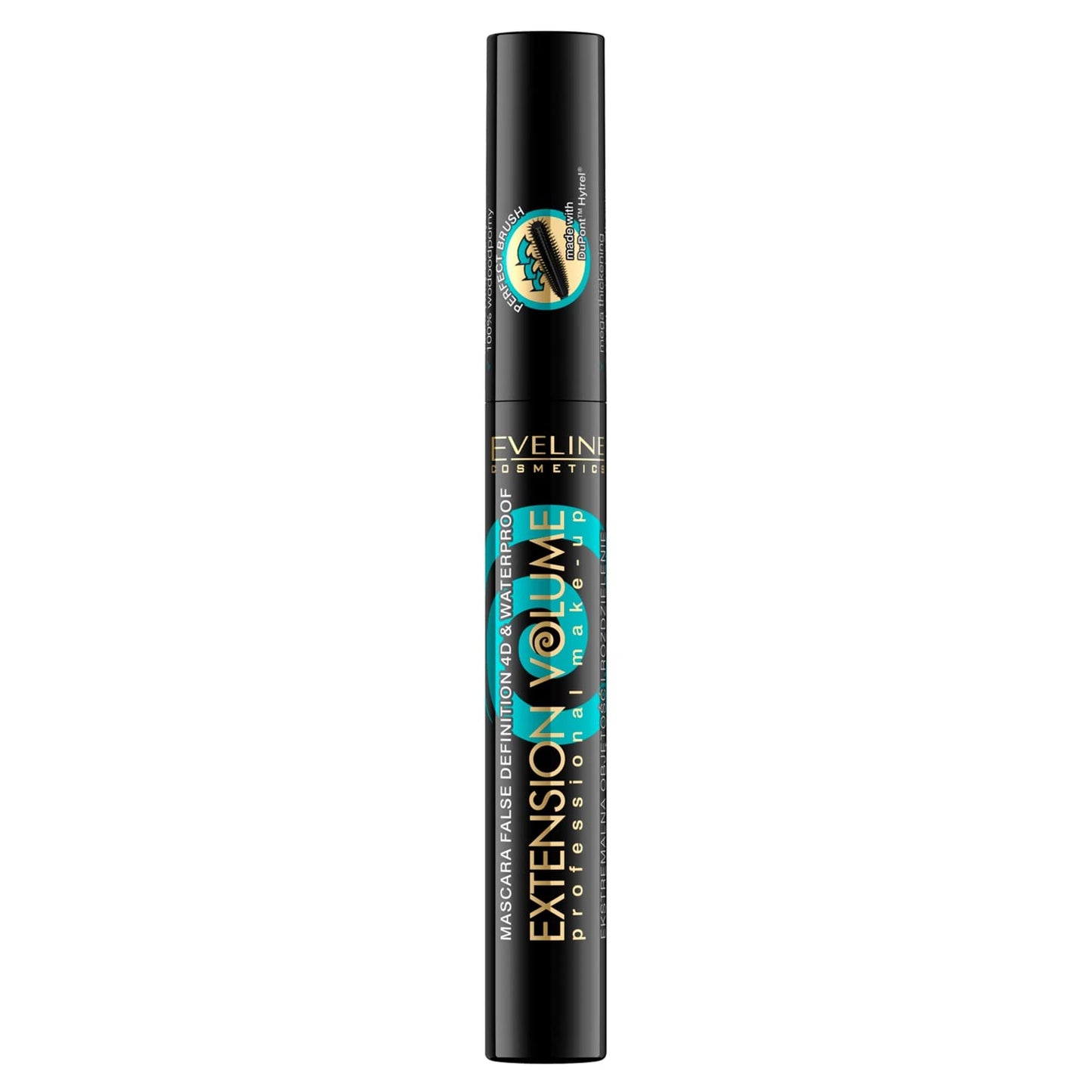 Eveline Cosmetics Volumix Fiberlast Eveline Cosmetics Mascara - Volumizing, Lifting & Separating 360° Effect with Fiberlast Formula
