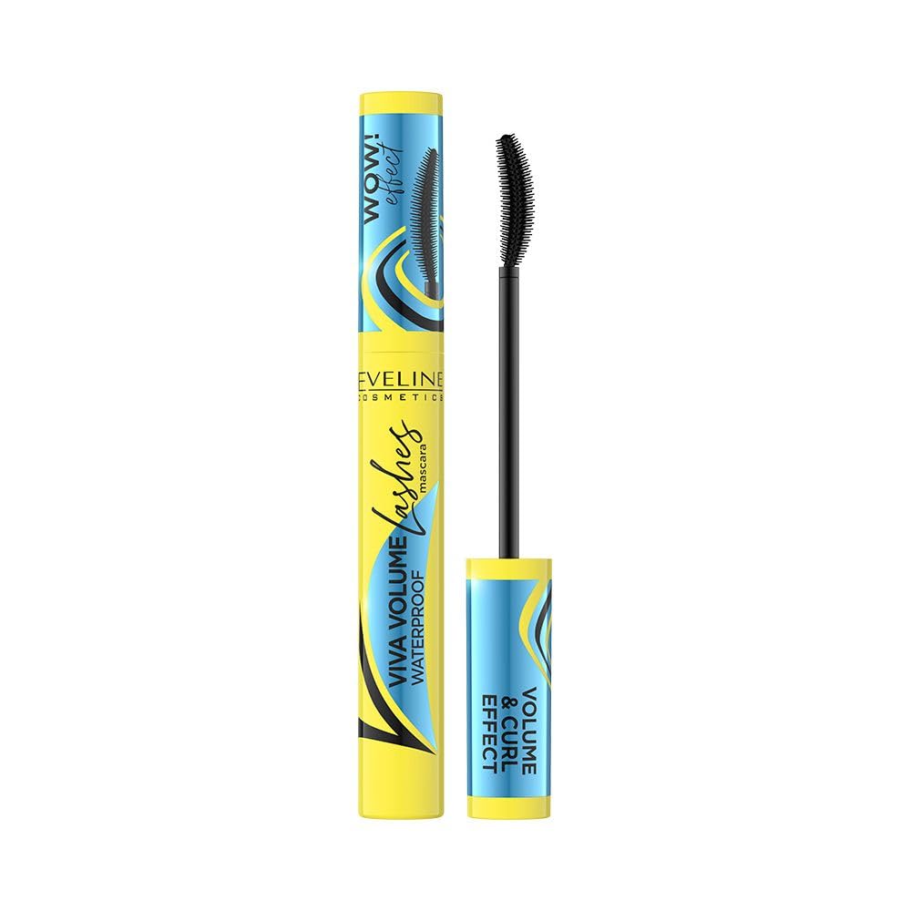 Eveline Cosmetics Volumix Fiberlast Eveline Cosmetics Mascara - Volumizing, Lifting & Separating 360° Effect with Fiberlast Formula