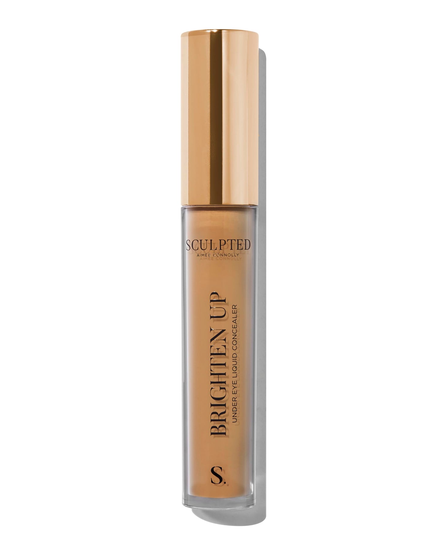 Brighten Up Under Eye Concealer from Sculpted by Aimee (Caramel) - 5ml Light Coverage Mineral Liquid Makeup Concealer for Hydrating Delicate Skin & Dark Circles with Niacinamide and Hyaluronic Acid