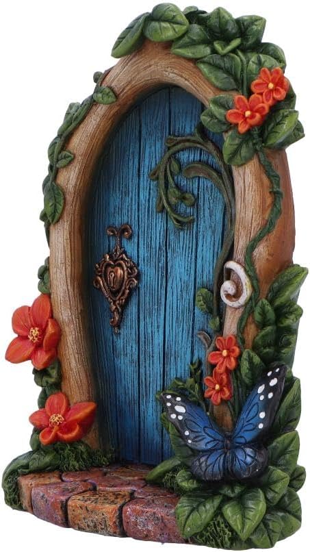 Nemesis Now Fairy Door – Enchanting Resin Fairy Door Fantasy Home Decor for Home and Garden - Fae's Forest Welcome