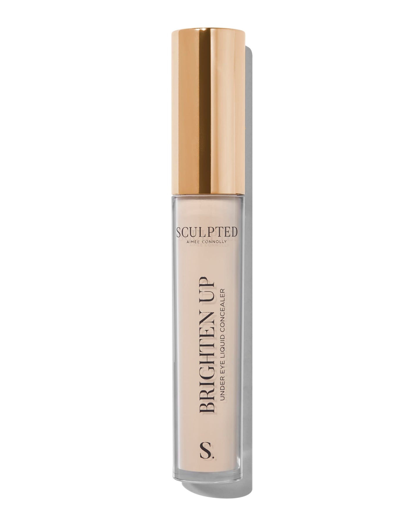 Brighten Up Under Eye Concealer from Sculpted by Aimee (Caramel) - 5ml Light Coverage Mineral Liquid Makeup Concealer for Hydrating Delicate Skin & Dark Circles with Niacinamide and Hyaluronic Acid
