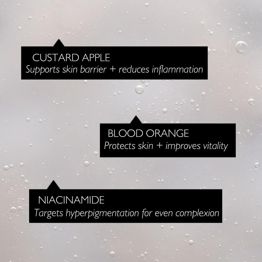 UpCircle Peptide Serum 30ml – Improves Skin Elasticity + Boosts Collagen – Custard Apple, Rich In Vitamin C + Blood Orange Brightens Skin - Vegan + Cruelty-Free