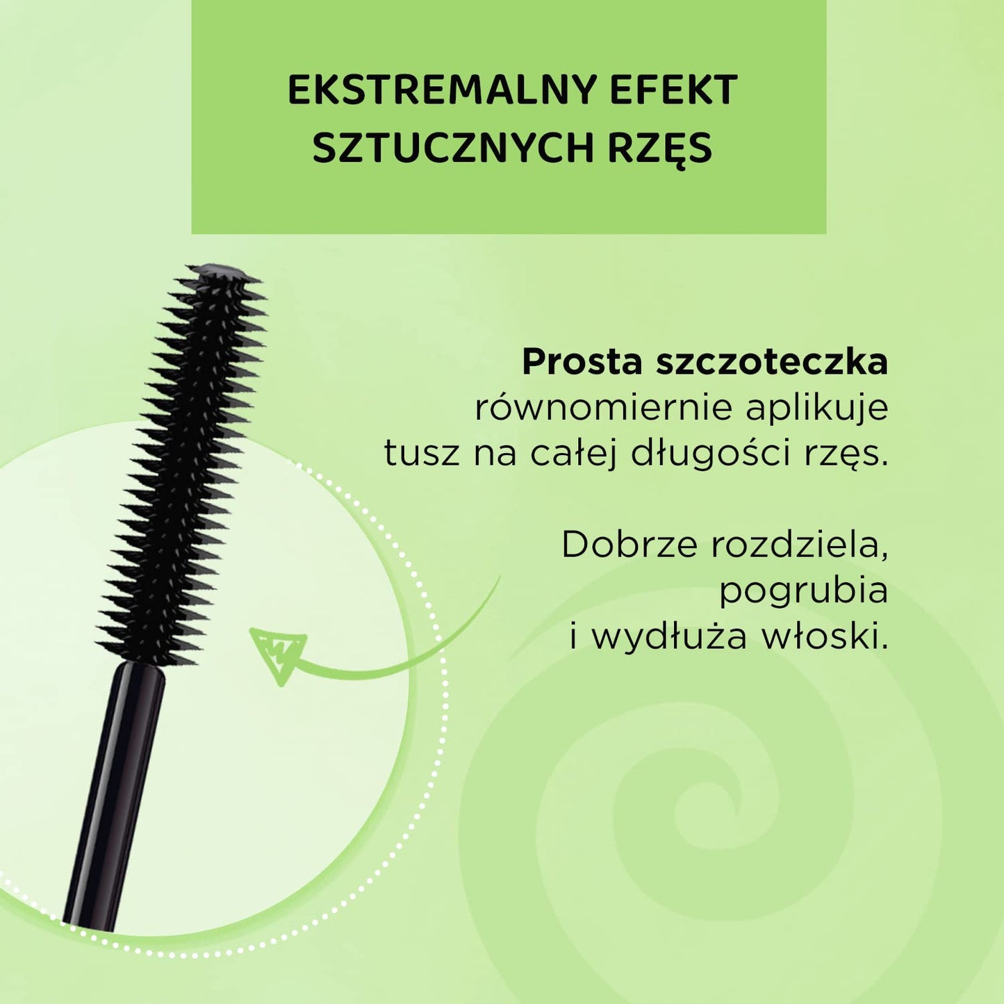Eveline Cosmetics Volumix Fiberlast Eveline Cosmetics Mascara - Volumizing, Lifting & Separating 360° Effect with Fiberlast Formula
