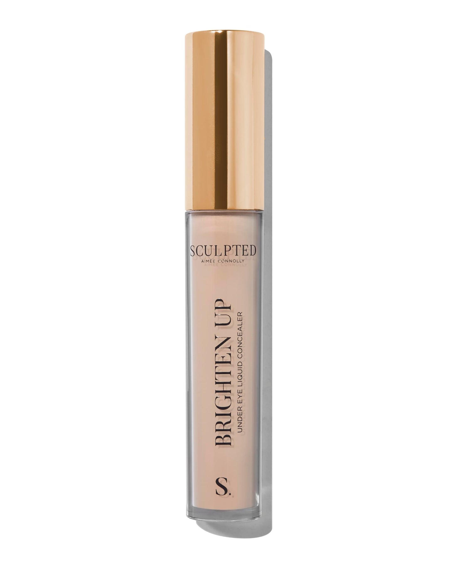 Brighten Up Under Eye Concealer from Sculpted by Aimee (Caramel) - 5ml Light Coverage Mineral Liquid Makeup Concealer for Hydrating Delicate Skin & Dark Circles with Niacinamide and Hyaluronic Acid