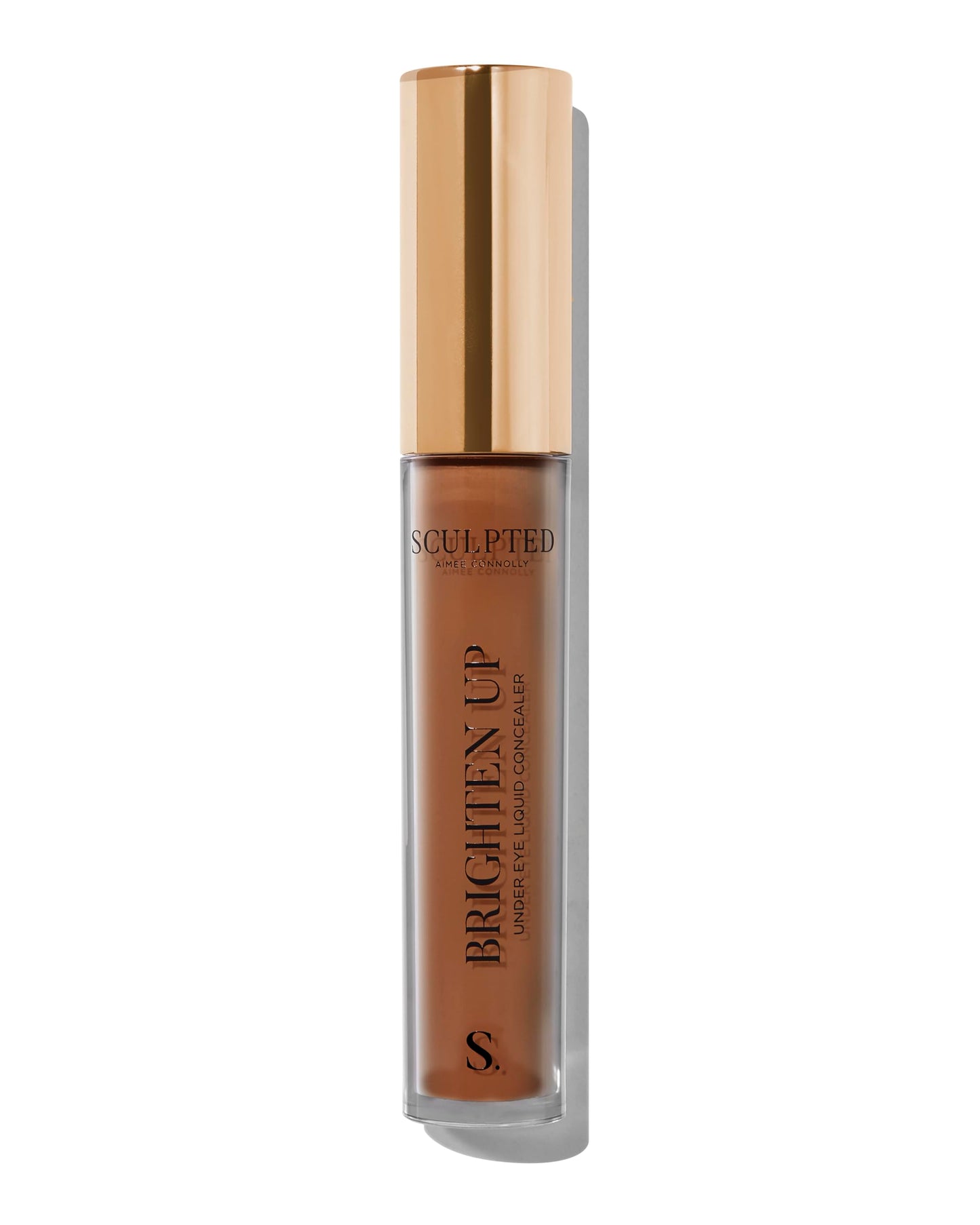 Brighten Up Under Eye Concealer from Sculpted by Aimee (Caramel) - 5ml Light Coverage Mineral Liquid Makeup Concealer for Hydrating Delicate Skin & Dark Circles with Niacinamide and Hyaluronic Acid