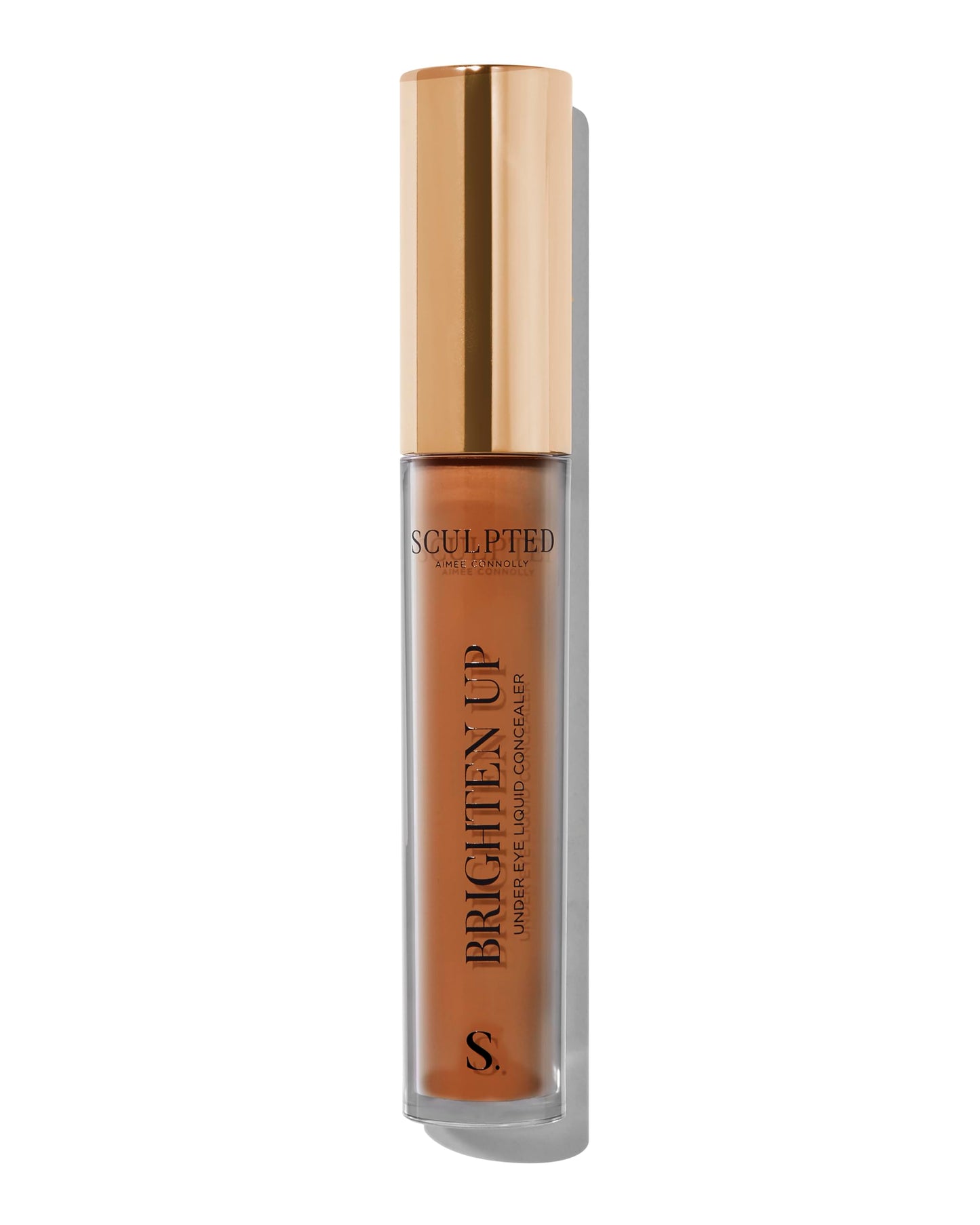 Brighten Up Under Eye Concealer from Sculpted by Aimee (Caramel) - 5ml Light Coverage Mineral Liquid Makeup Concealer for Hydrating Delicate Skin & Dark Circles with Niacinamide and Hyaluronic Acid