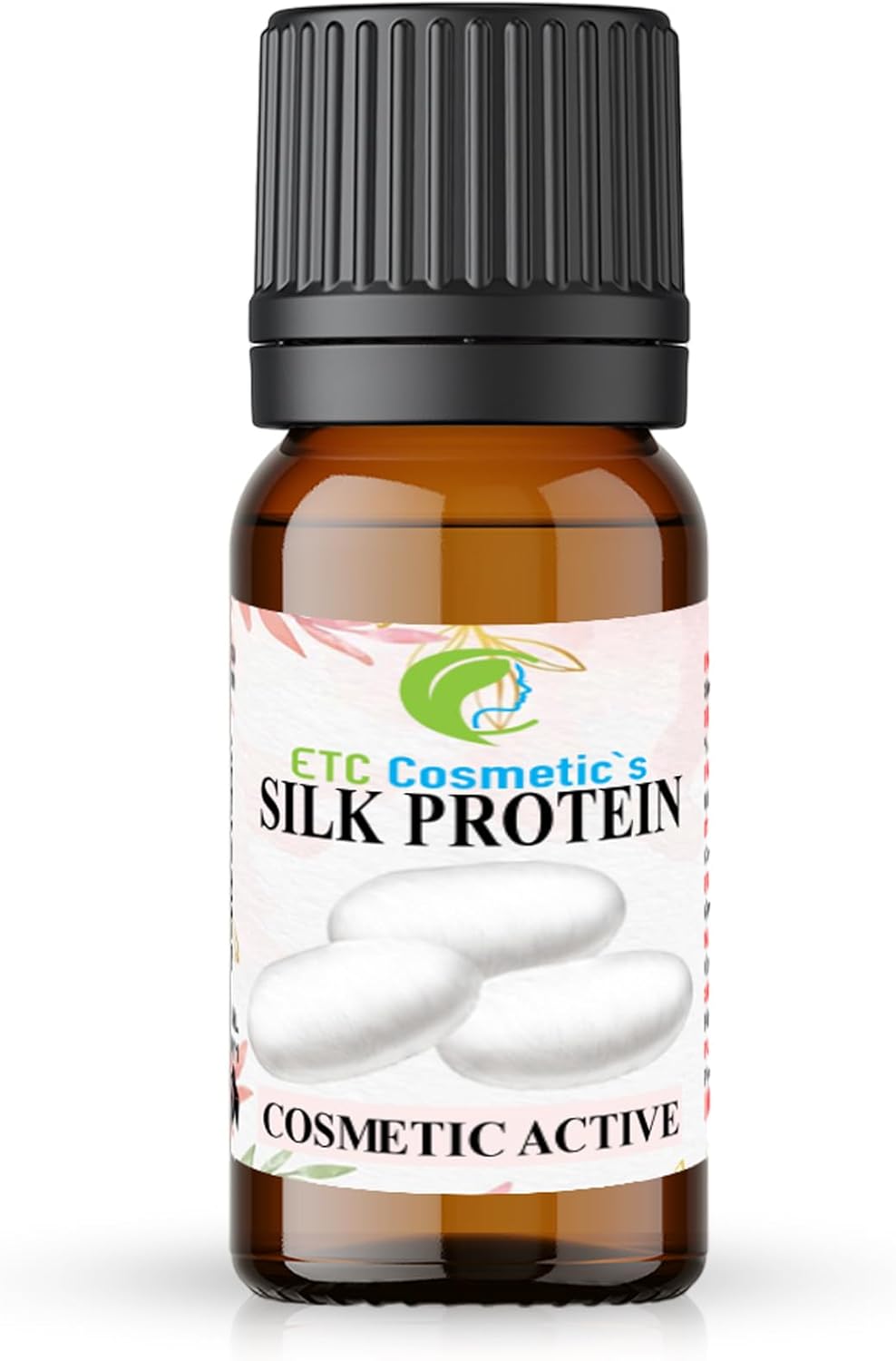 ETC Cosmetic`s Silk Protein - 12 gr - Cosmetic active - 100% Natural Origin - All type of hair and skin care products