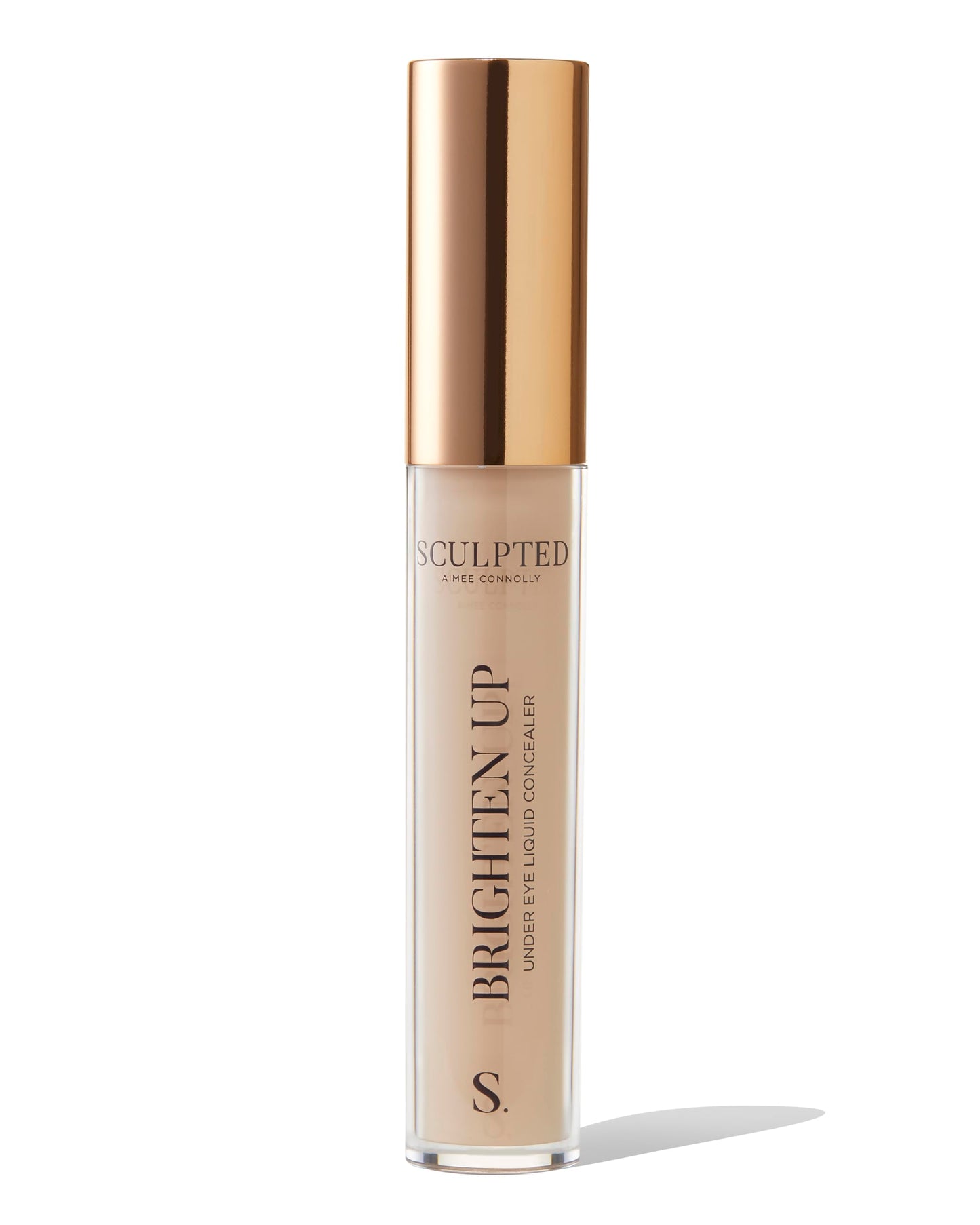 Brighten Up Under Eye Concealer from Sculpted by Aimee (Caramel) - 5ml Light Coverage Mineral Liquid Makeup Concealer for Hydrating Delicate Skin & Dark Circles with Niacinamide and Hyaluronic Acid