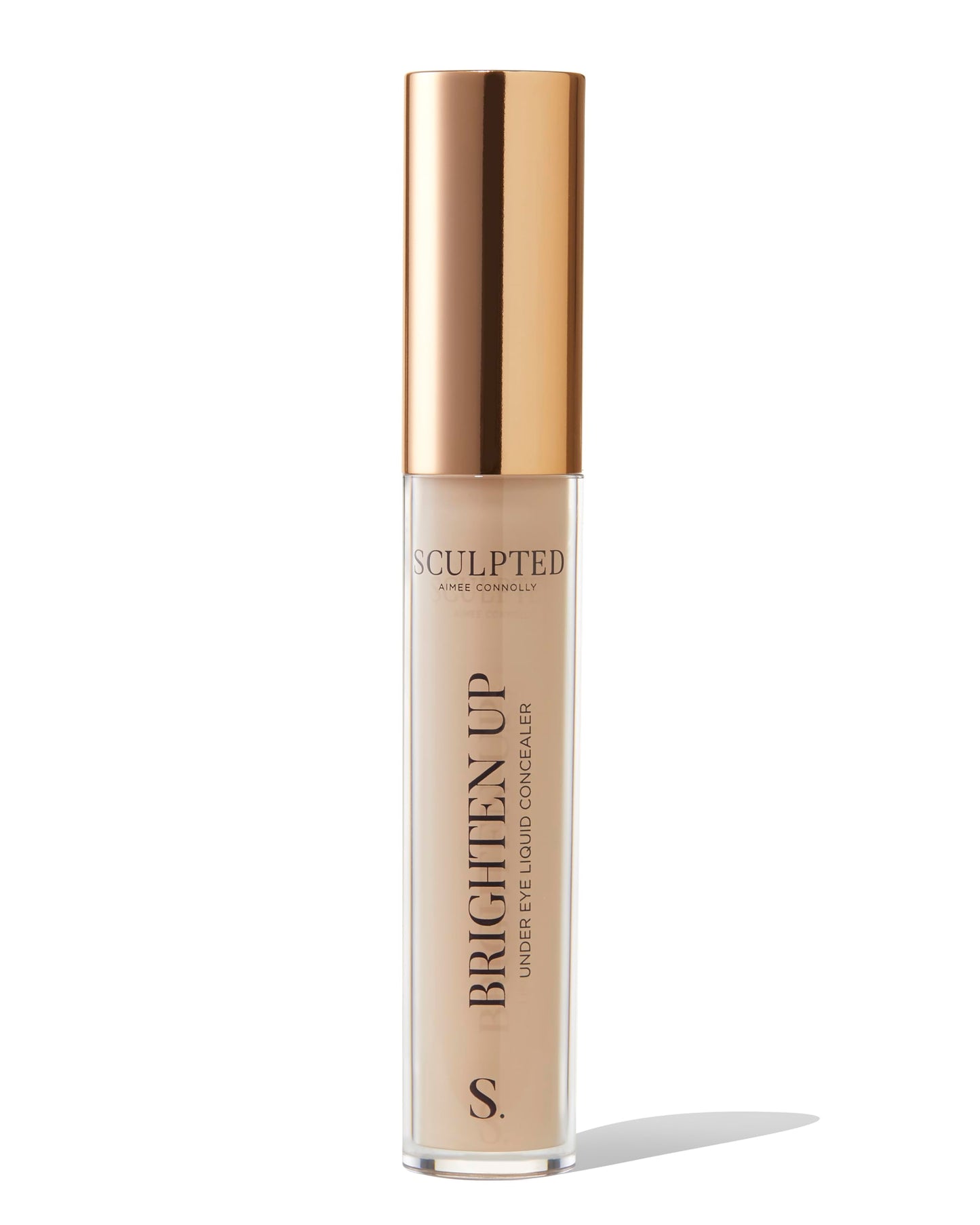 Brighten Up Under Eye Concealer from Sculpted by Aimee (Caramel) - 5ml Light Coverage Mineral Liquid Makeup Concealer for Hydrating Delicate Skin & Dark Circles with Niacinamide and Hyaluronic Acid