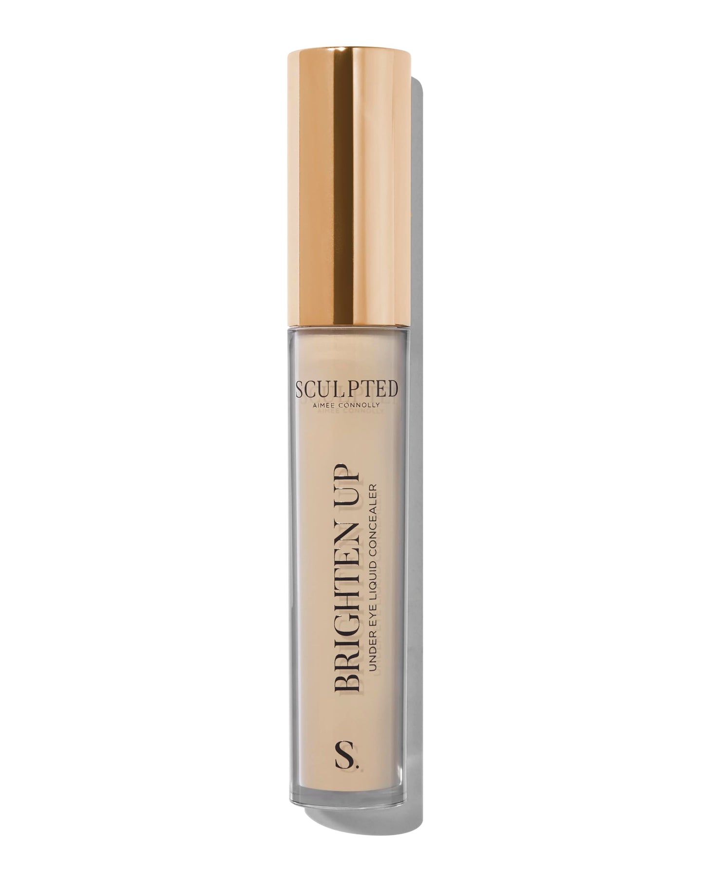 Brighten Up Under Eye Concealer from Sculpted by Aimee (Caramel) - 5ml Light Coverage Mineral Liquid Makeup Concealer for Hydrating Delicate Skin & Dark Circles with Niacinamide and Hyaluronic Acid