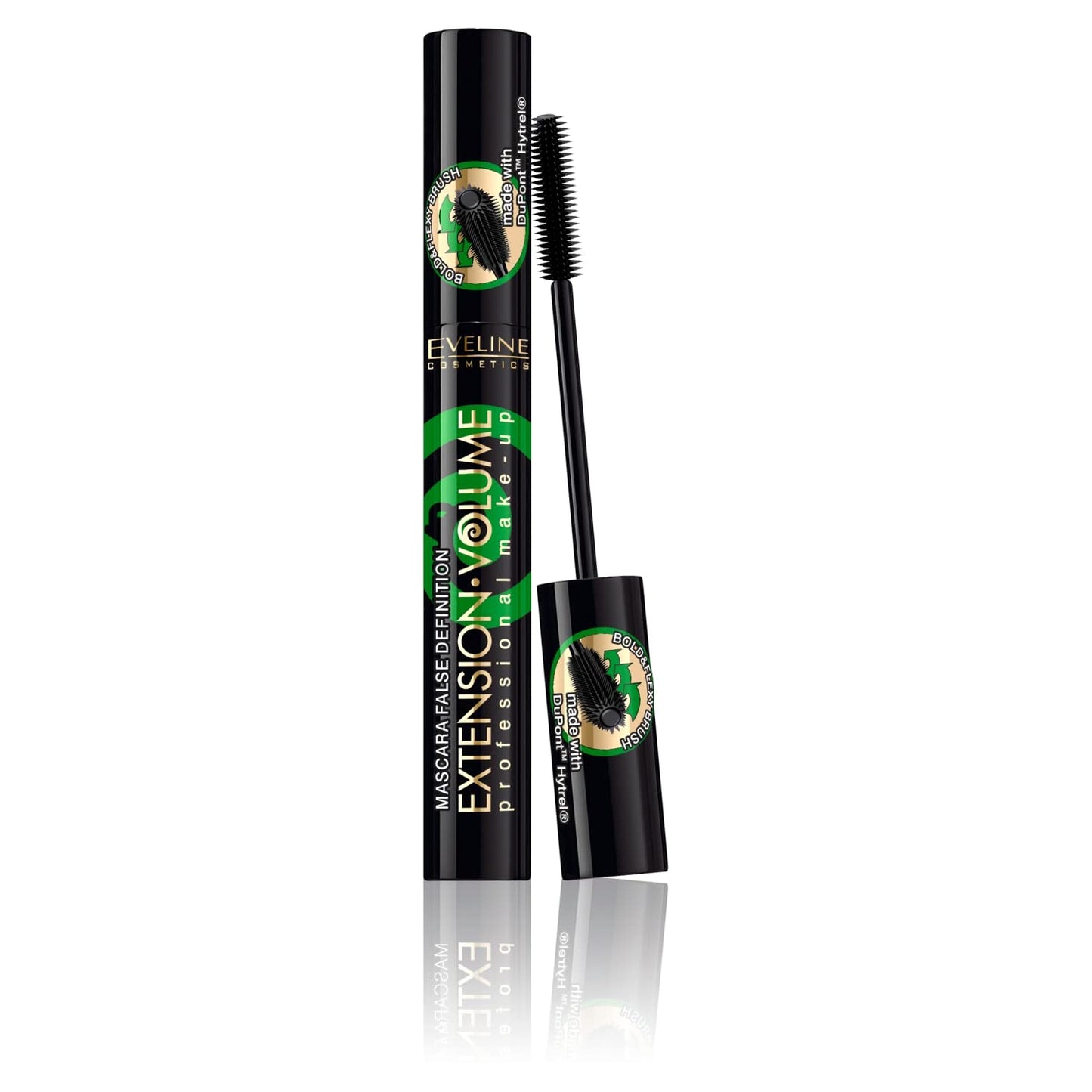 Eveline Cosmetics Volumix Fiberlast Eveline Cosmetics Mascara - Volumizing, Lifting & Separating 360° Effect with Fiberlast Formula