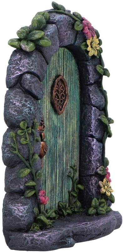 Nemesis Now Fairy Door – Enchanting Resin Fairy Door Fantasy Home Decor for Home and Garden - Fae's Forest Welcome