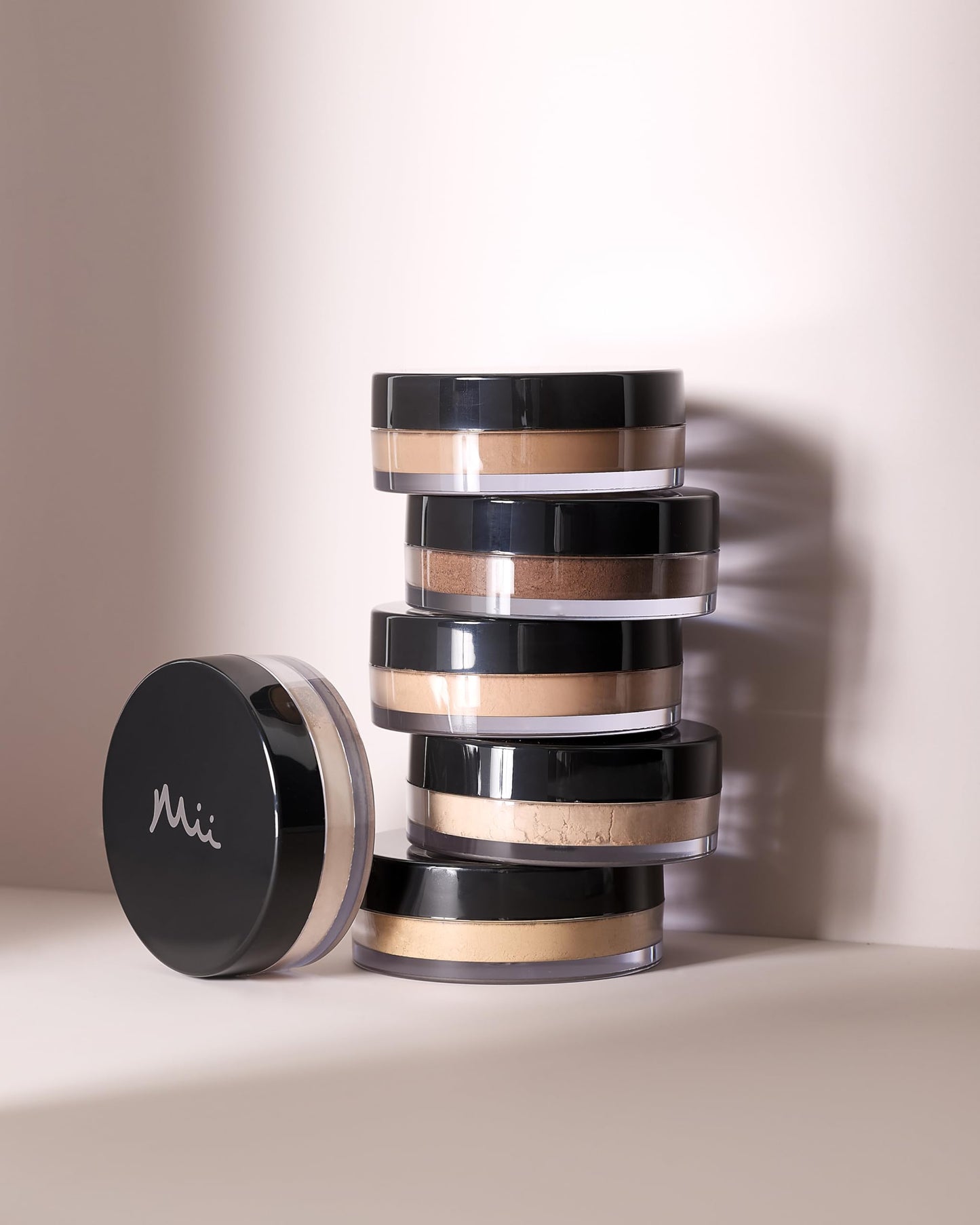 Mii Cosmetics Irresistible Face Base | 100% Pure Mineral Foundation | Award-Winning Face Powder Foundation | Vegan Formula, SPF 30 | Buildable Coverage | Flawless Finish | Precious 01 | 8g