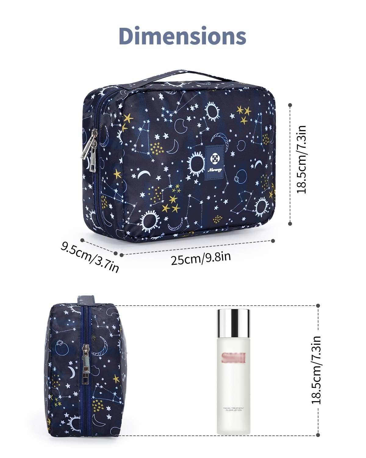 Travel Hanging Toiletry Wash Bag Makeup Cosmetic Organizer for Women Girls Kids Waterproof