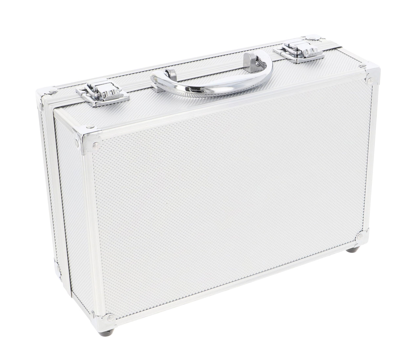 LOVE URBAN BEAUTY Dazzling Makeup Case – 60-Piece Makeup and Nail Set for Teenagers – Elegant Silver Box – Compact and Lightweight Design – Travel-Friendly Women’s Makeup Set