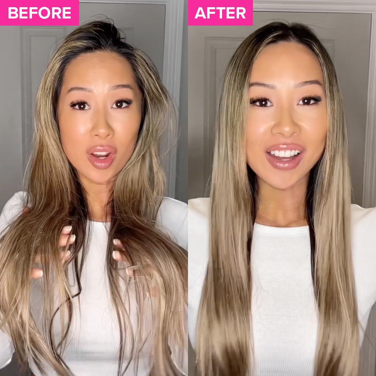 Give Me Cosmetics, Shampoo and Conditioner Sets, with Hair Mask, Heat Defence Spray, Repair Cream, Serum, Detangle Hairbrush, Argan & Coconut Oil, Paraben Free, Haircare Gift Set