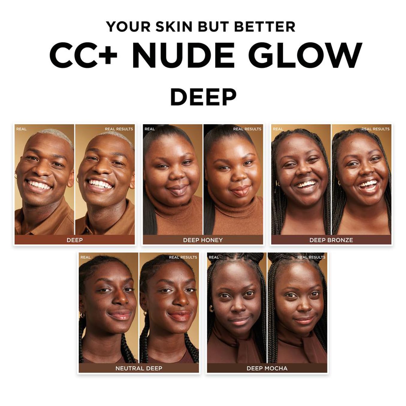 IT Cosmetics Your Skin But Better CC+ Cream Nude Glow, SPF 40, Lightweight Medium Coverage Foundation with 90% Skincare Base & 2% Niacinamide, for Brighter, Hydrated Skin, 32Ml