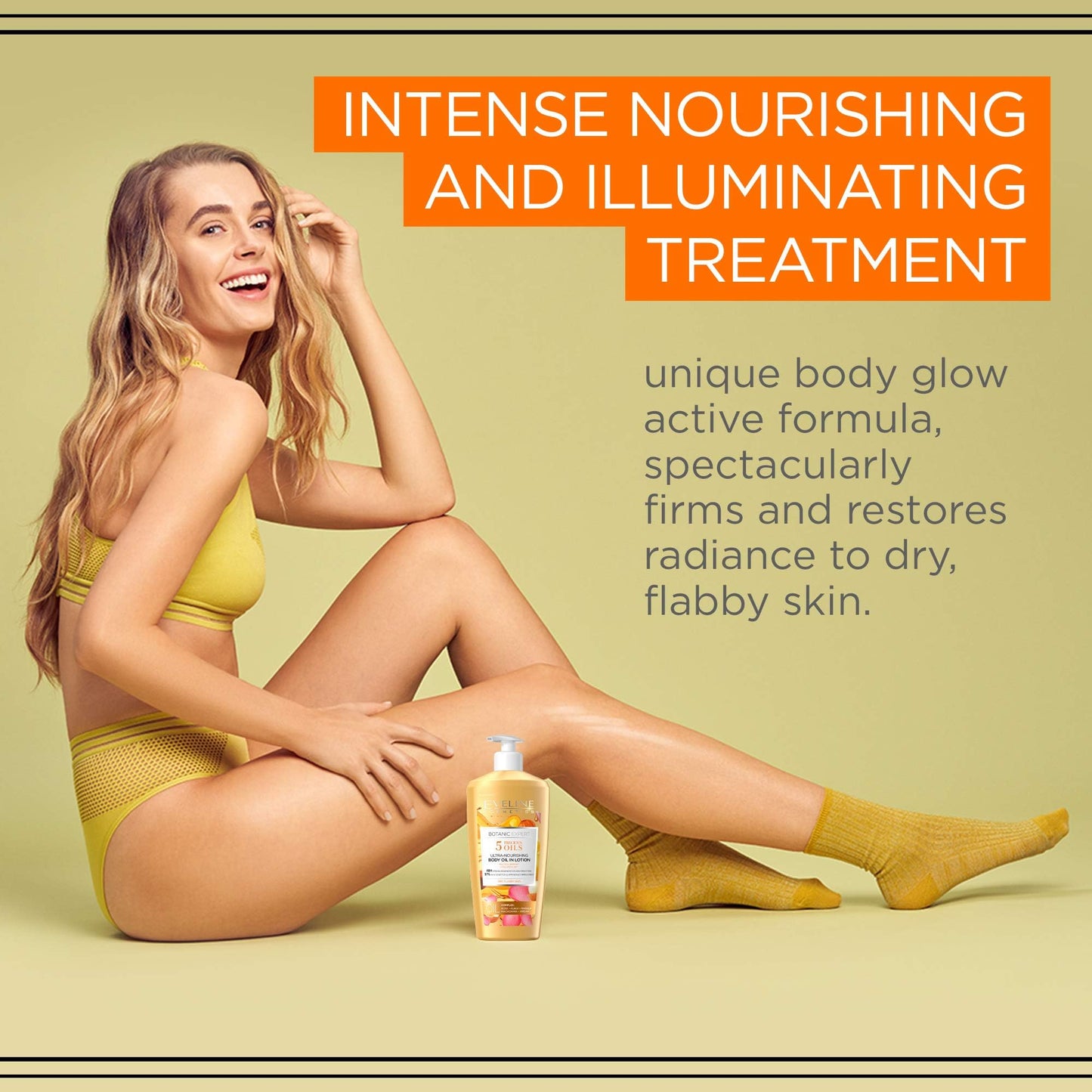 Eveline Cosmetics Botanic Expert Active Moisturizing Body Milk Lotion with Multi-Nourishing Formula for Dry and Dehydrated Skin, 350 ml