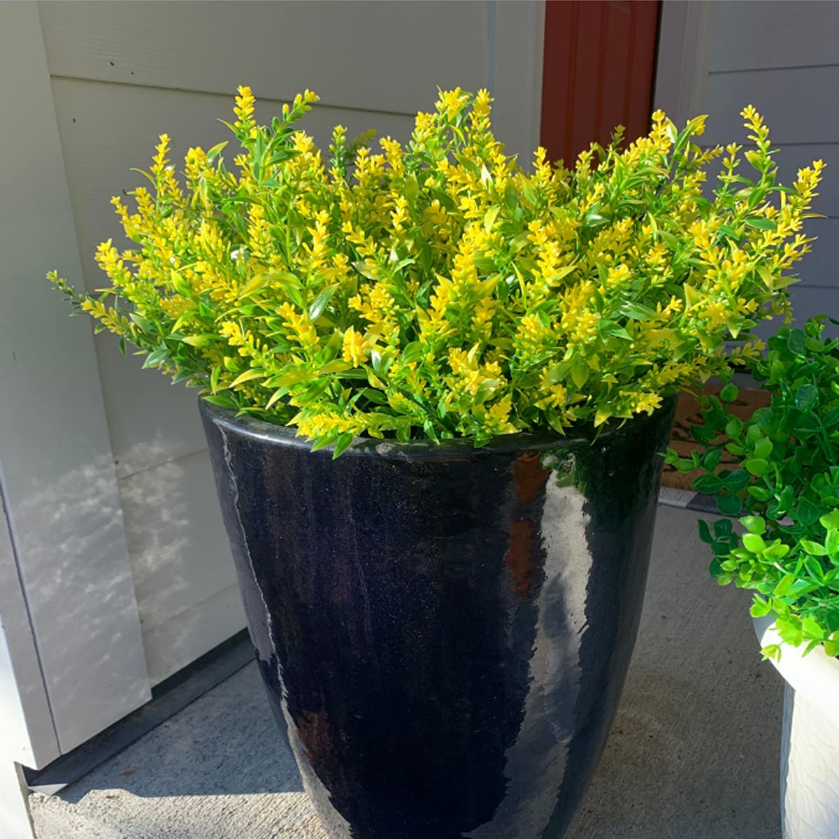 12 Bundles Artificial Fall Flowers No Fade Faux Autumn Plants,Fake Indoor Outdoor Greenery for Thanksgiving Christmas Wedding Party Home Garden Décor (Autumn)