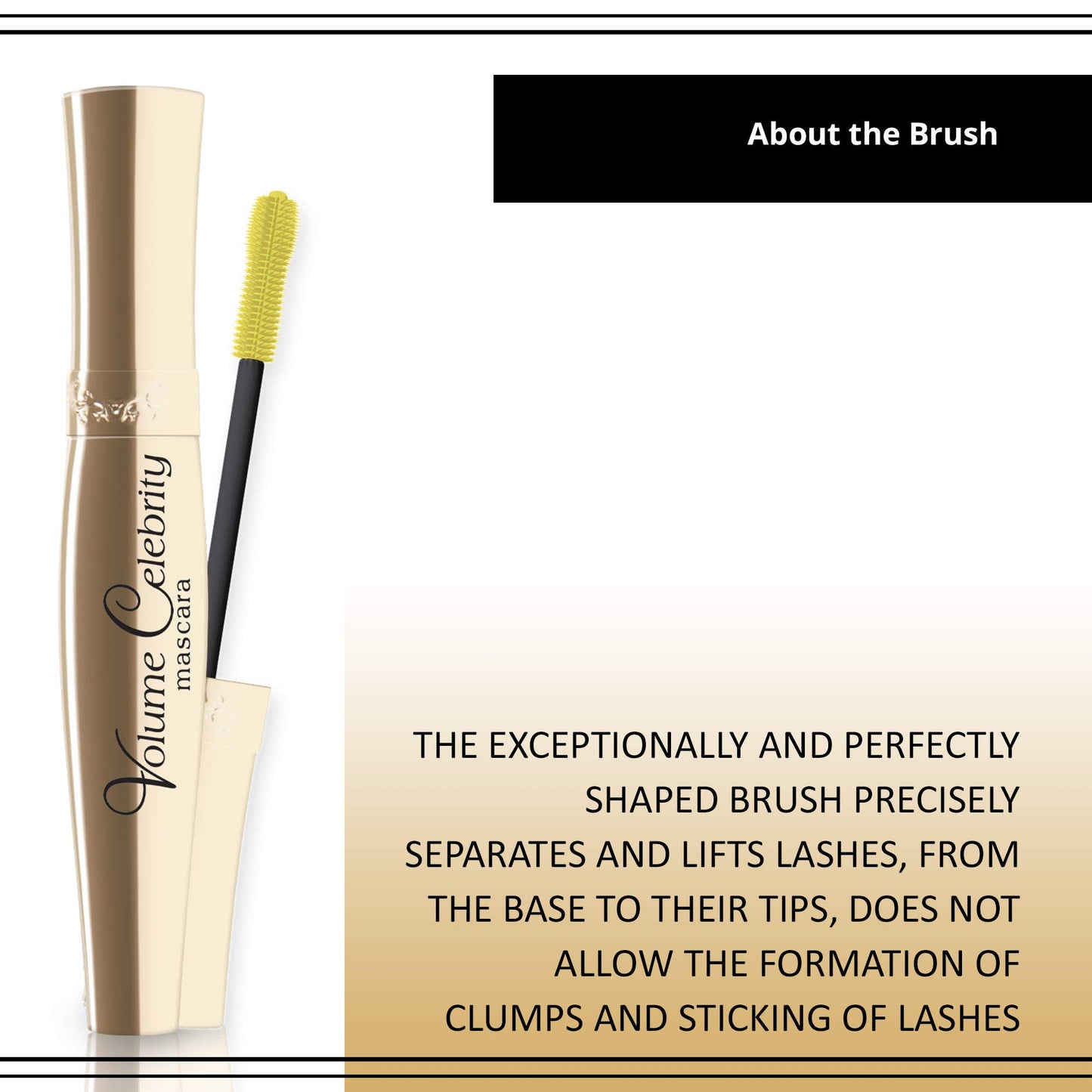 Eveline Cosmetics Volumix Fiberlast Eveline Cosmetics Mascara - Volumizing, Lifting & Separating 360° Effect with Fiberlast Formula