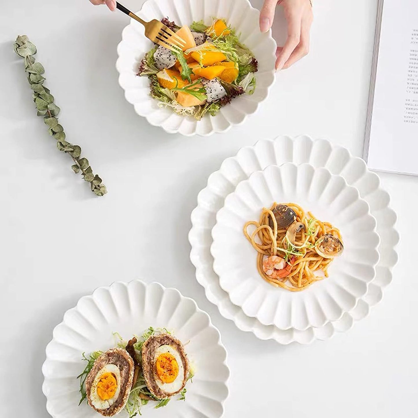 Selens Photography Backdrop PVC Food Background White Black 50x100CM Vinyl 2PCS Photo Studio Waterproof Kit for Product Props Flat Lay Cosmetic Jewelry Video Shooting