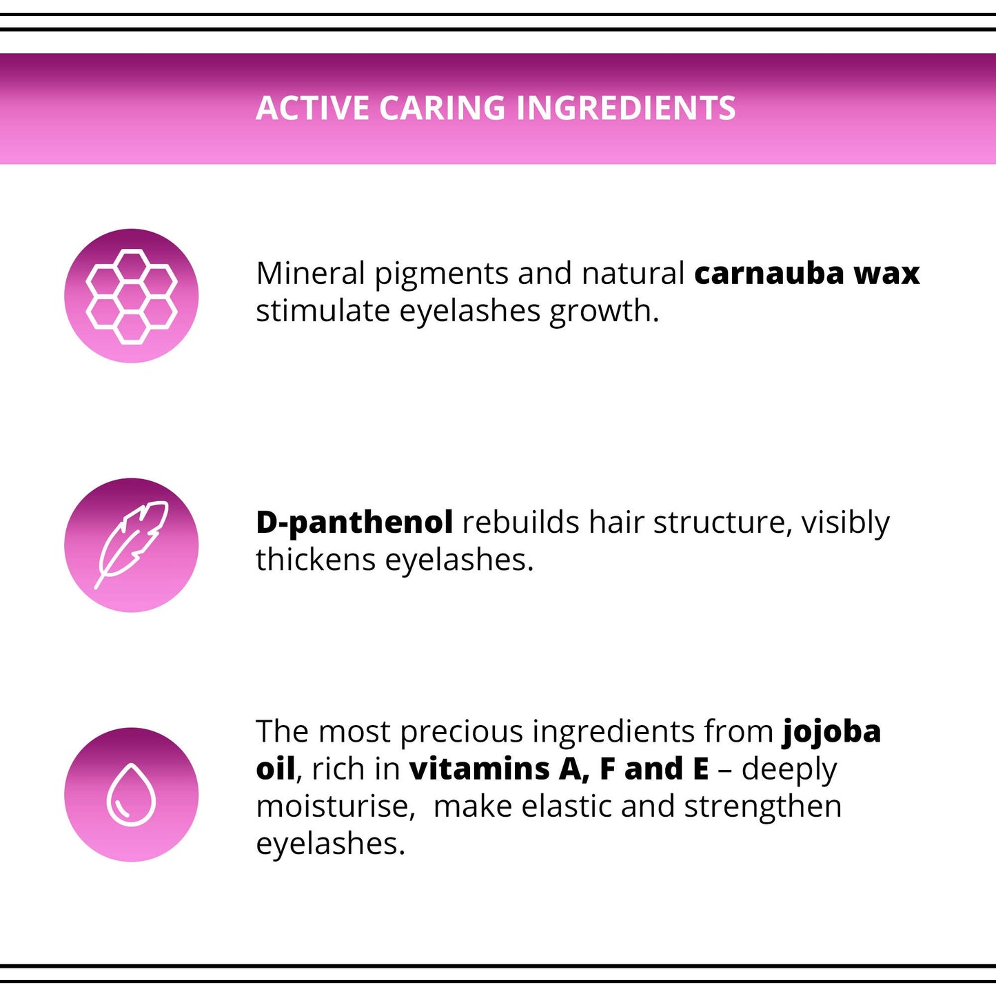 Eveline Cosmetics Volumix Fiberlast Eveline Cosmetics Mascara - Volumizing, Lifting & Separating 360° Effect with Fiberlast Formula