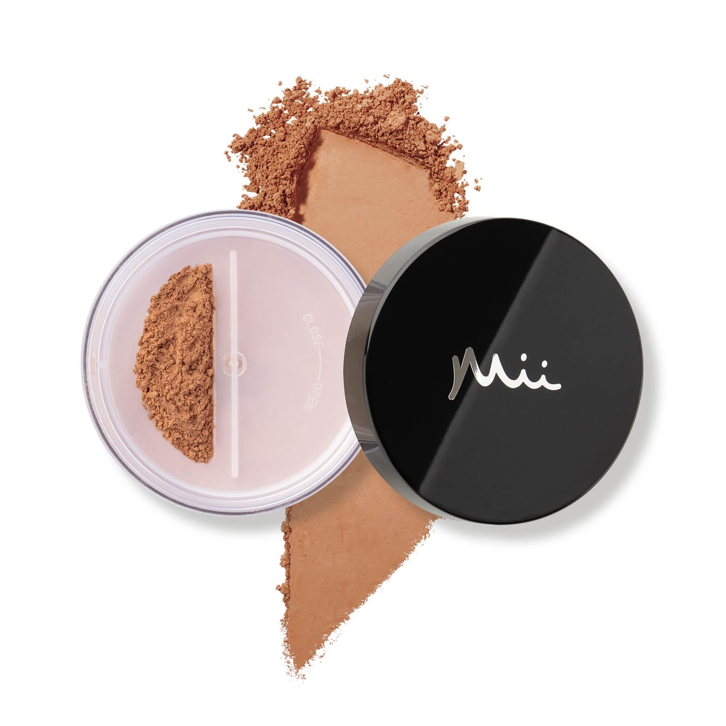 Mii Cosmetics Irresistible Face Base | 100% Pure Mineral Foundation | Award-Winning Face Powder Foundation | Vegan Formula, SPF 30 | Buildable Coverage | Flawless Finish | Precious 01 | 8g