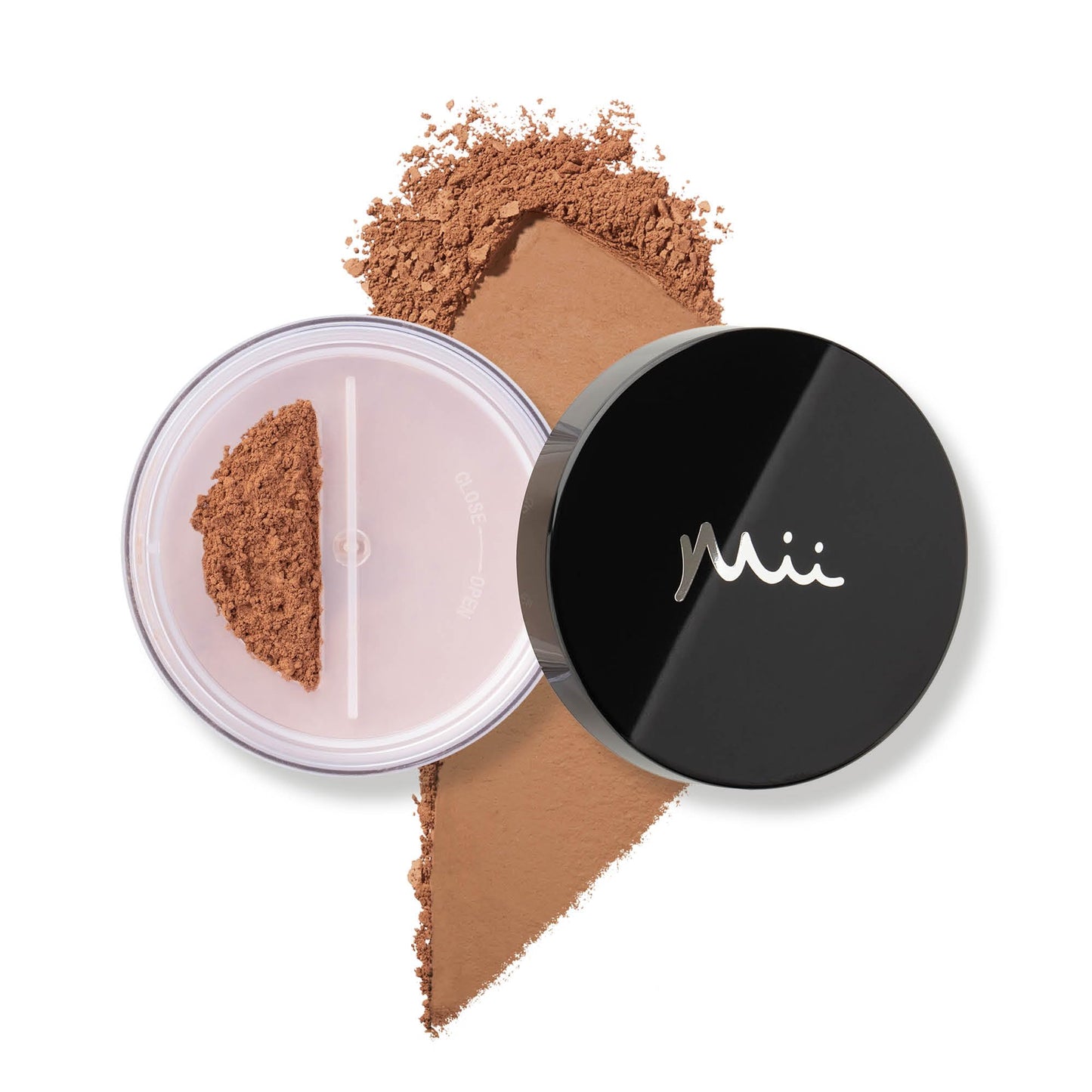 Mii Cosmetics Irresistible Face Base | 100% Pure Mineral Foundation | Award-Winning Face Powder Foundation | Vegan Formula, SPF 30 | Buildable Coverage | Flawless Finish | Precious 01 | 8g