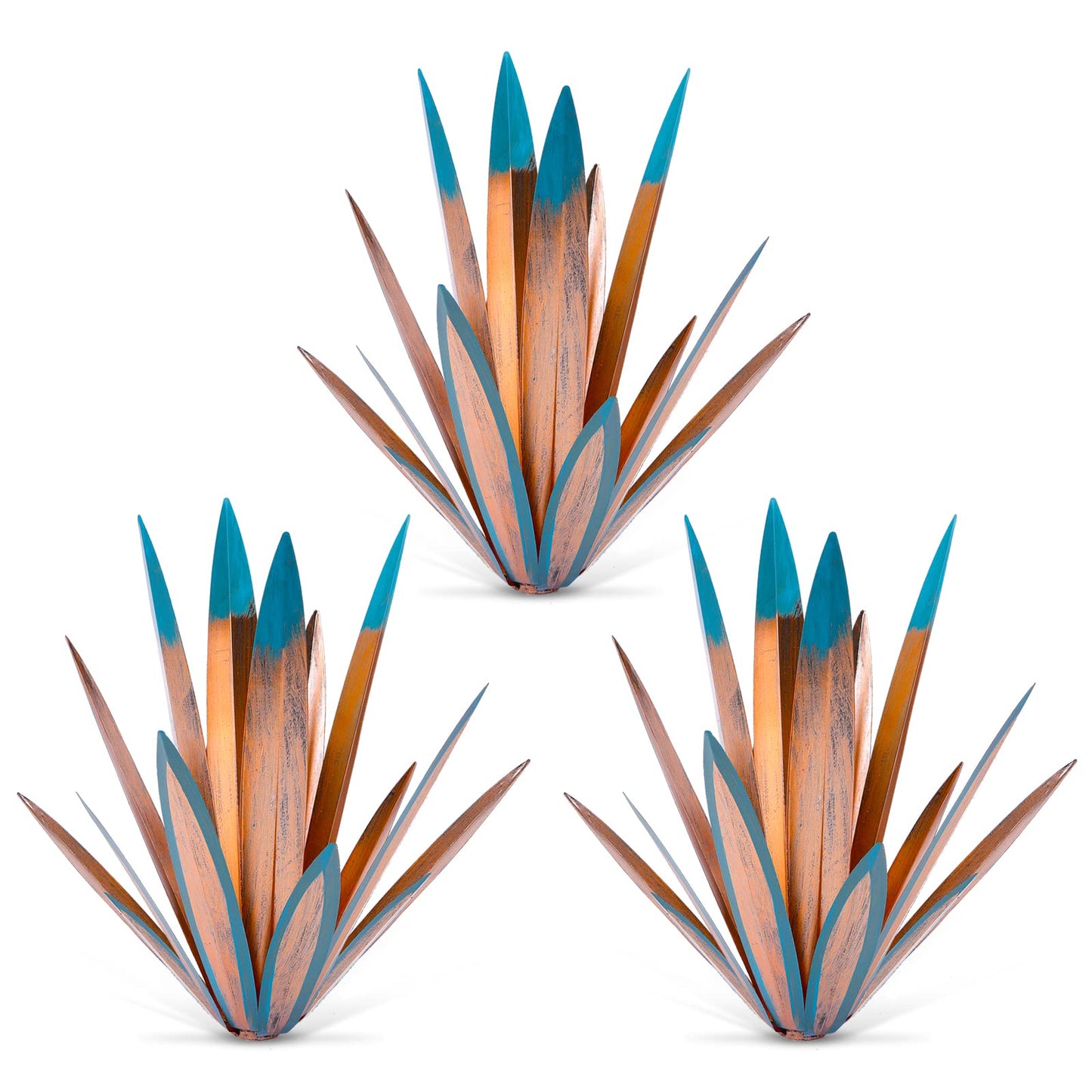 Metal Tequila Country Sculpture DIY Tequila Plant Home Décor Ornament Indooutdoor Statuette Patio Lawn Patio Stake Decoration Gift to The Garden