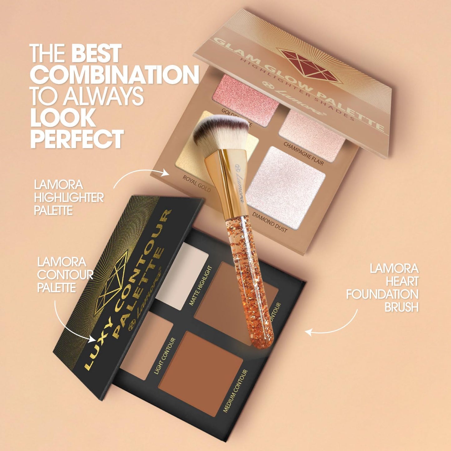 Make Up Brush Foundation Kabuki Flat Top - Perfect For Blending Liquid, Cream or Flawless Powder Cosmetics - Buffing, Stippling, Concealer - Premium Quality Synthetic Dense Bristles!