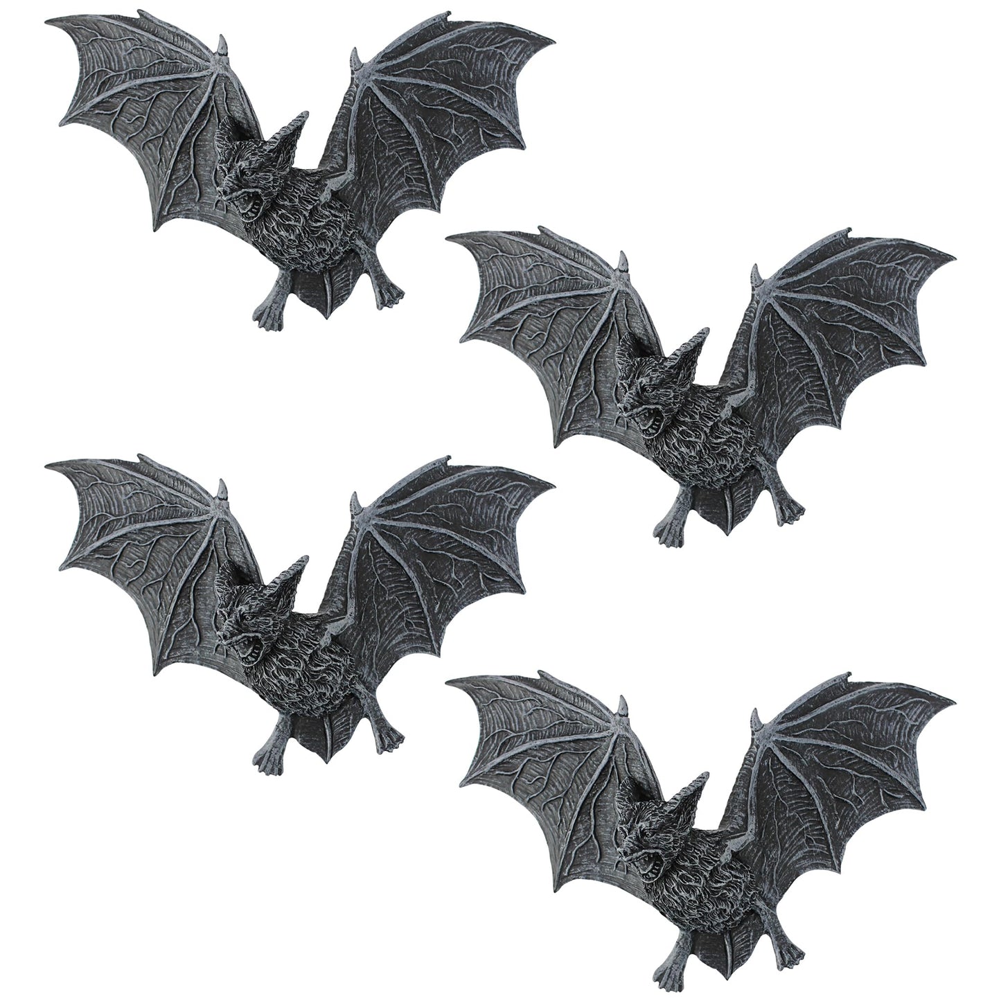 Design Toscano PD0054 the Vampire Bats of Castle Barbarosa Wall Sculptures - Set of 2