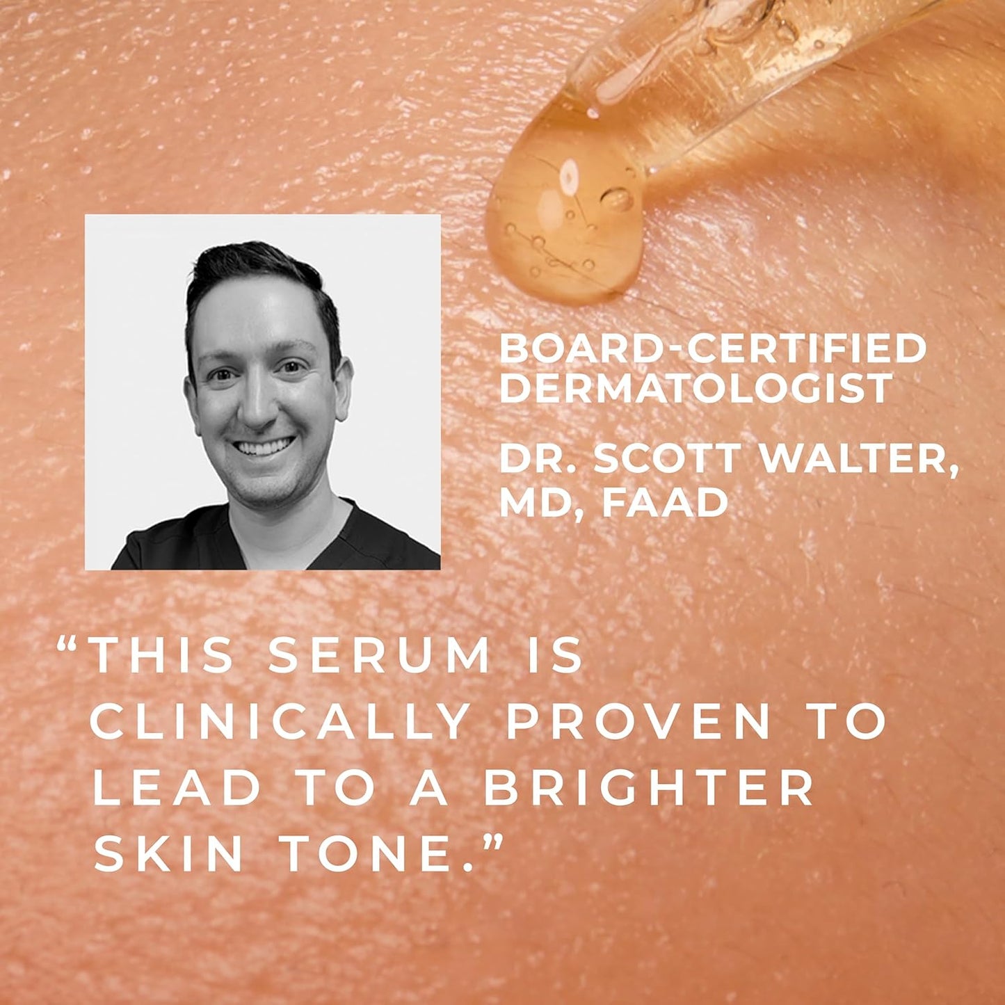 RoC Multi Correxion Revive + Glow Daily Serum | With 10% Vitamin C, Skincare for Face & Neck | 30 ml