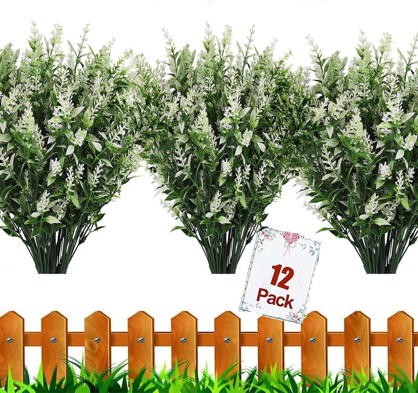 12 Bundles Artificial Fall Flowers No Fade Faux Autumn Plants,Fake Indoor Outdoor Greenery for Thanksgiving Christmas Wedding Party Home Garden Décor (Autumn)