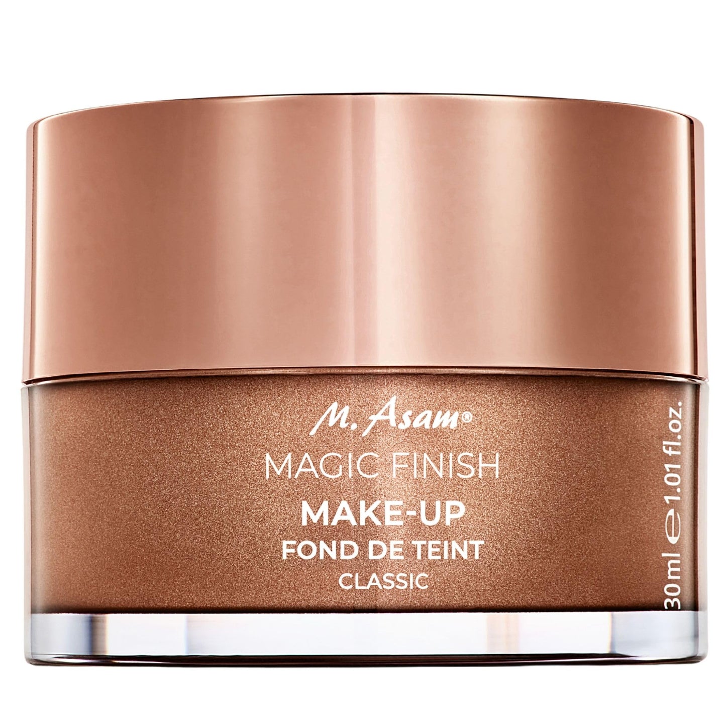 M. Asam Magic Finish Deep Teint Make-Up Mousse (1.01 Fl Oz) – 4in1 Primer, Foundation, Concealer & Powder With Buildable Coverage, Hides Redness And Dark Spots, Vegan, For Deeper Skin Tones