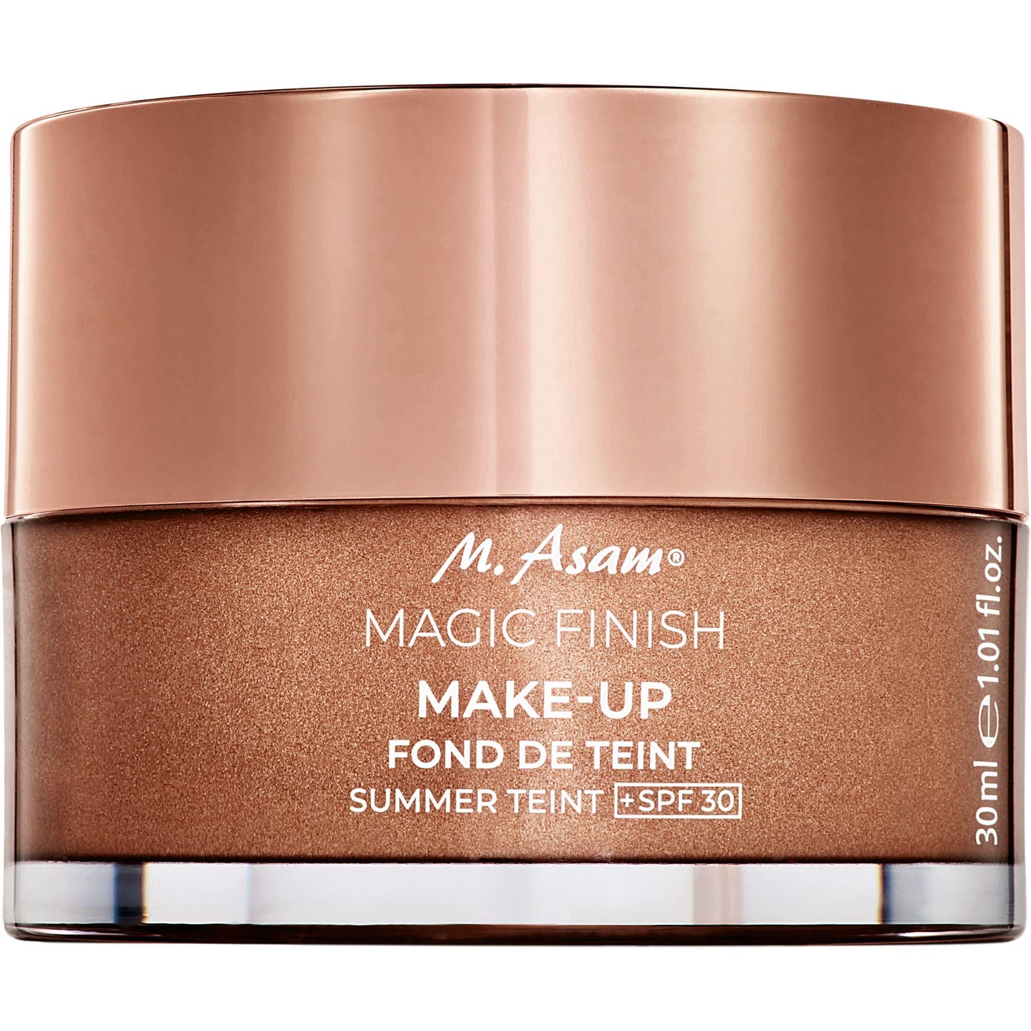 M. Asam Magic Finish Deep Teint Make-Up Mousse (1.01 Fl Oz) – 4in1 Primer, Foundation, Concealer & Powder With Buildable Coverage, Hides Redness And Dark Spots, Vegan, For Deeper Skin Tones