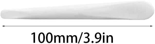 Cosmetic Spatula, 6 Pcs Mask Spatula, Facial Cream Spoon, Cosmetic Plastic Spatulas, Beauty Tool, Mixing Sampling, Black, White