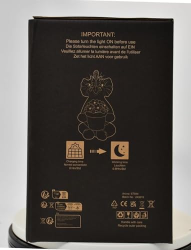 Dog Garden Ornaments With Solar Butterfly - Unique Gifts for Women Mum Men - Outdoor Puppy Decor for Patio Yard Lawn Balcony Resin Waterproof Sculpture