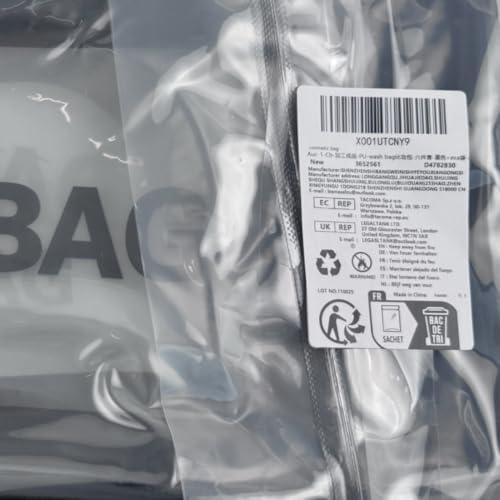 3PCS Clear Toiletry Bag, Wash Bag, Clear PU Makeup Bags, Waterproof Toiletry Travel Bags with Zipper Handle, Portable Airport Cosmetic B-ag for Travel Bathroom Men Women（Blue）